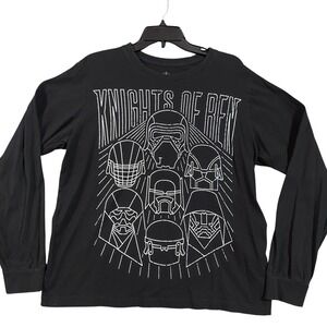 Ren Lettering Design Disney | Shirts & Tops | Star Wars Knights Of Ren Shirt Boys Large ...